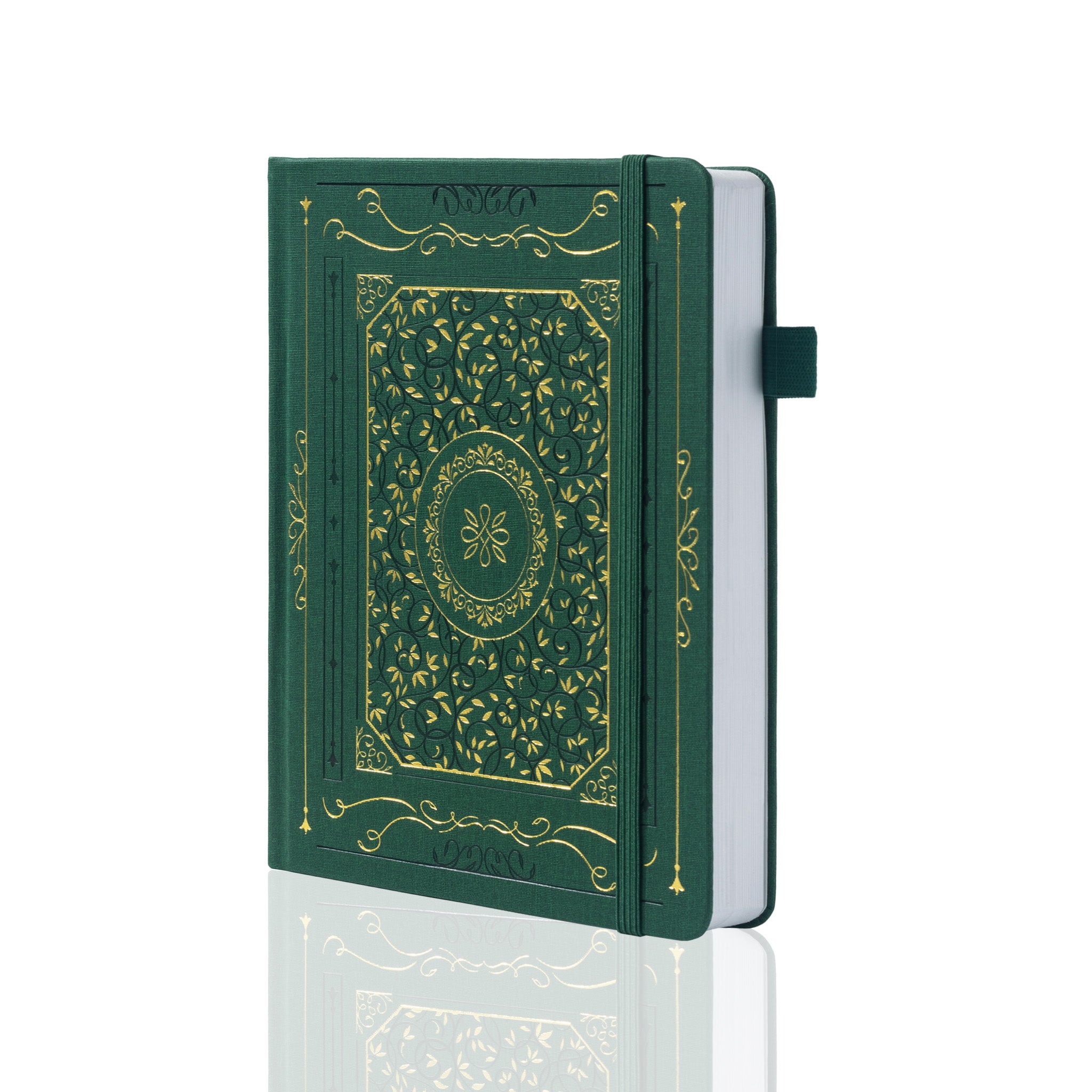 A5 Gold Vintage Notebook - Emerald Green – tiefossi A5 Gold Vintage Notebook - Emerald Green – tiefossi