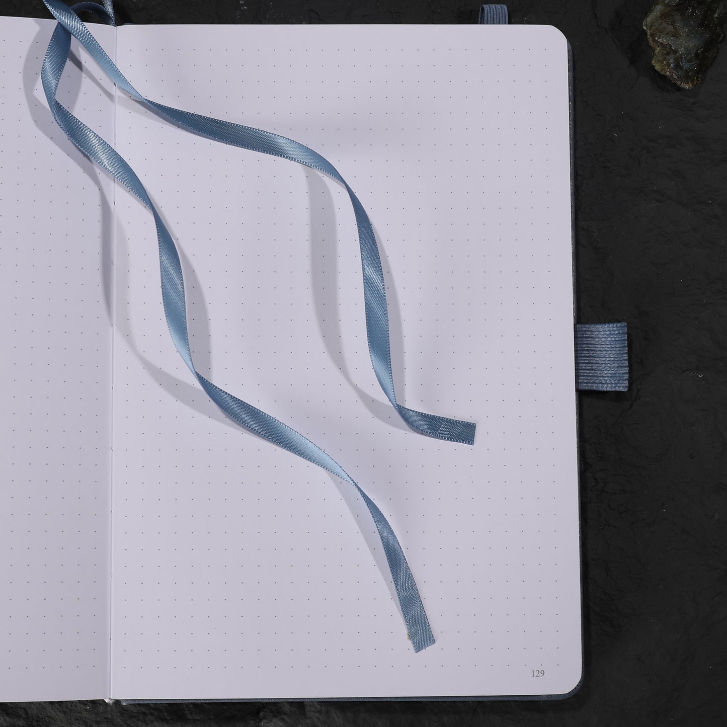 A5 Solunara Dot Grid Notebook - Blue