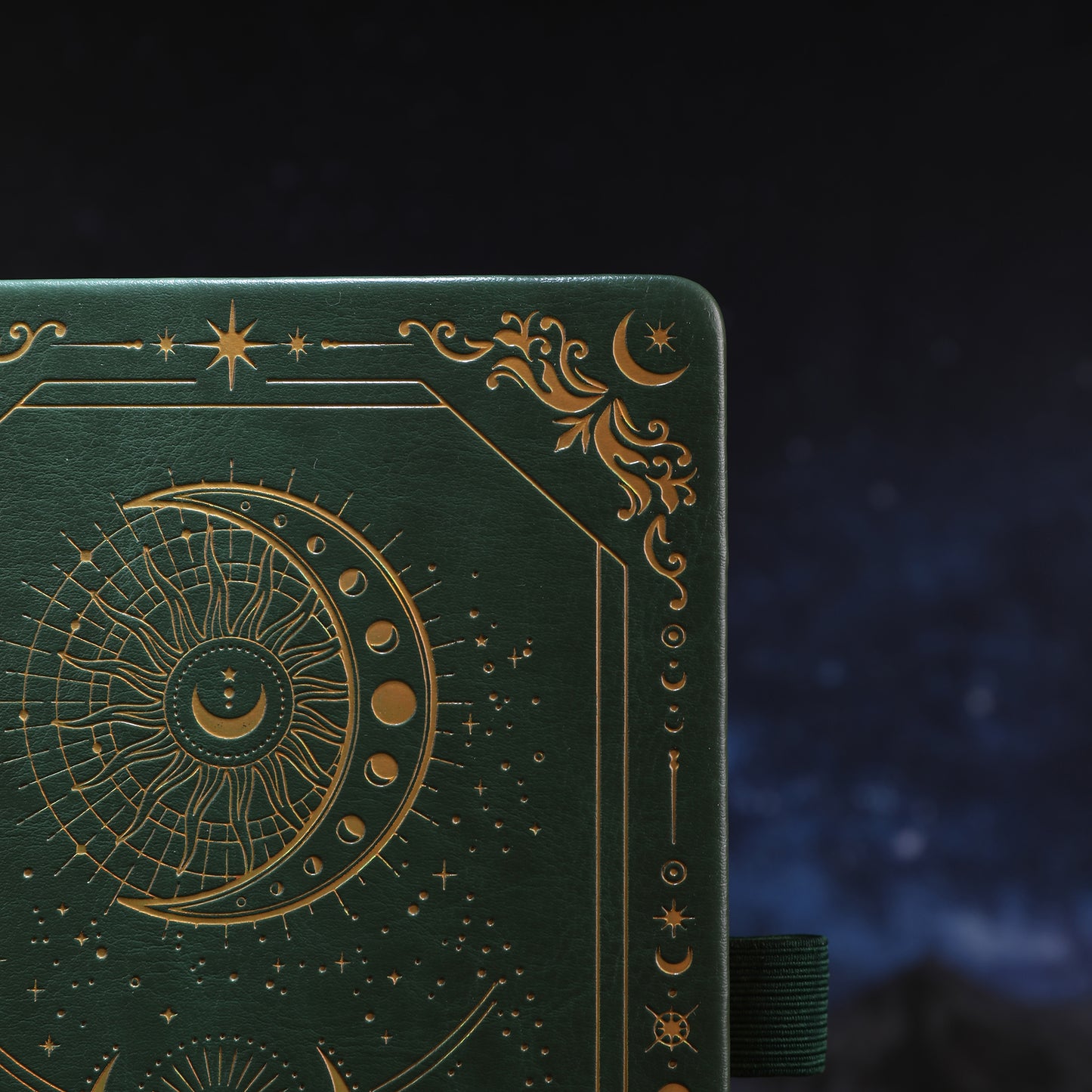 A5 Solunara Dot Grid Notebook - Green