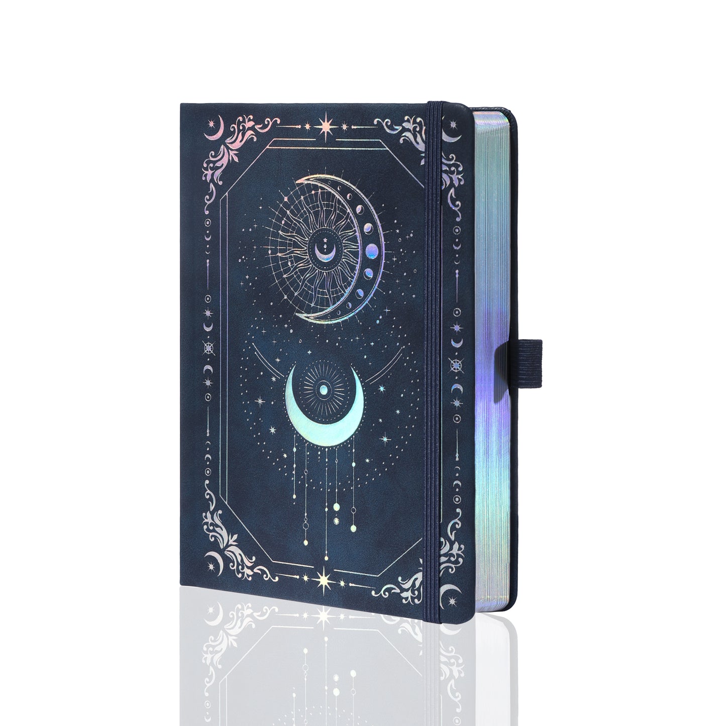 A5 Solunara Dot Grid Notebook - Navy