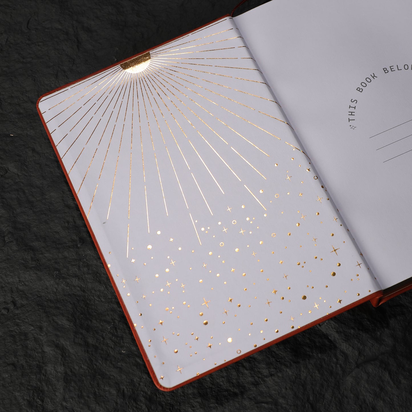A5 Solunara Dot Grid Notebook - Orange