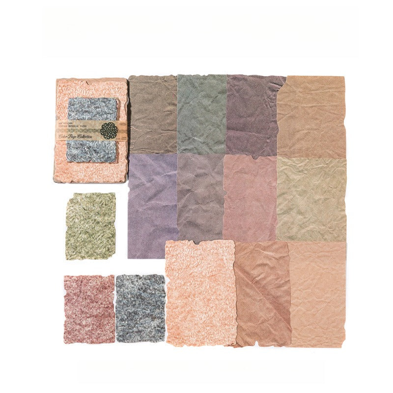Color Page Collection Collage Scrapbook Paper - 28 Sheets