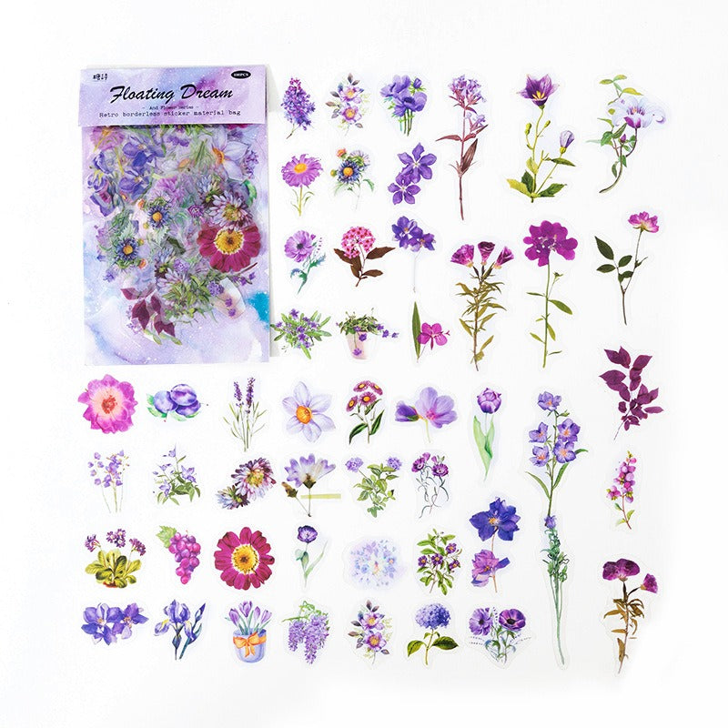 Floating Dream Stickers - 100 Pcs