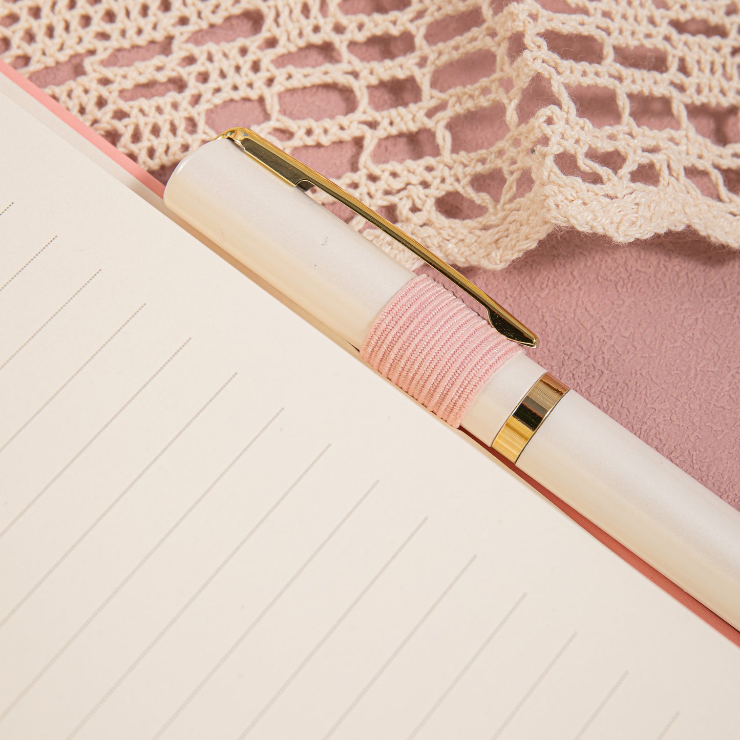 Follow Your Dreams Notebook - A5 - Lined - Pink