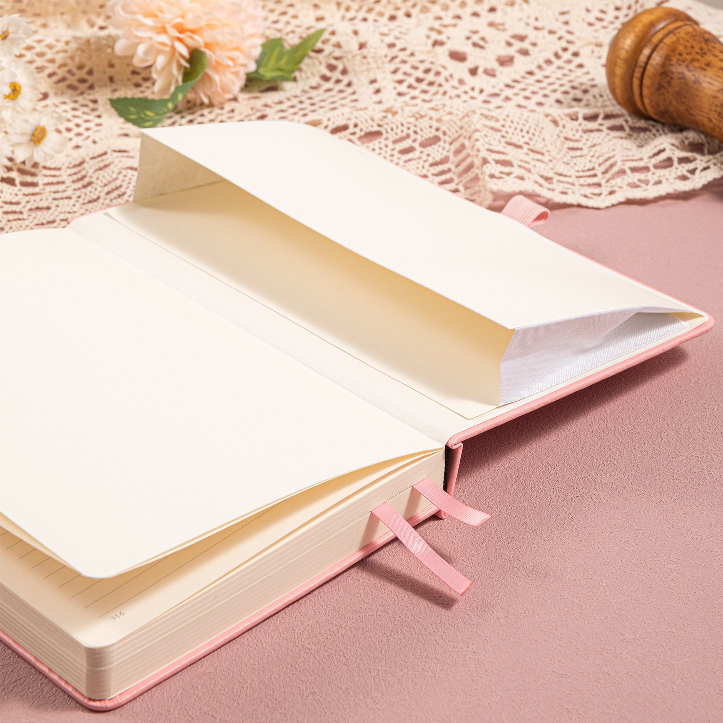 Follow Your Dreams Notebook - A5 - Lined - Pink