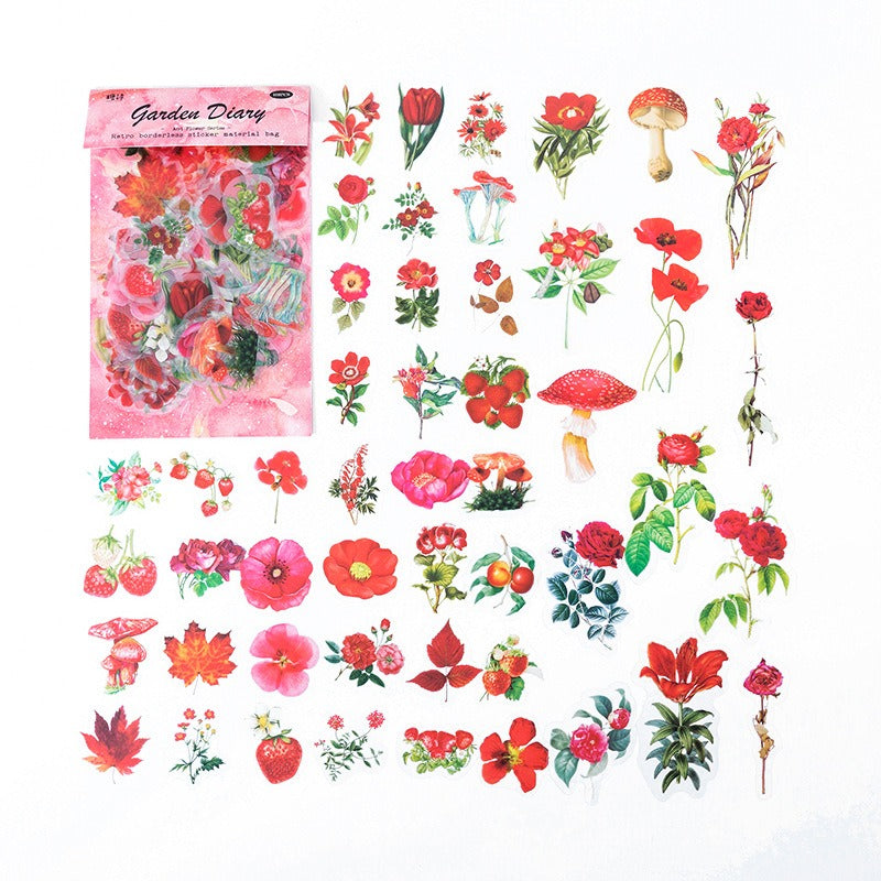 Garden Diary Stickers - 100 Pcs