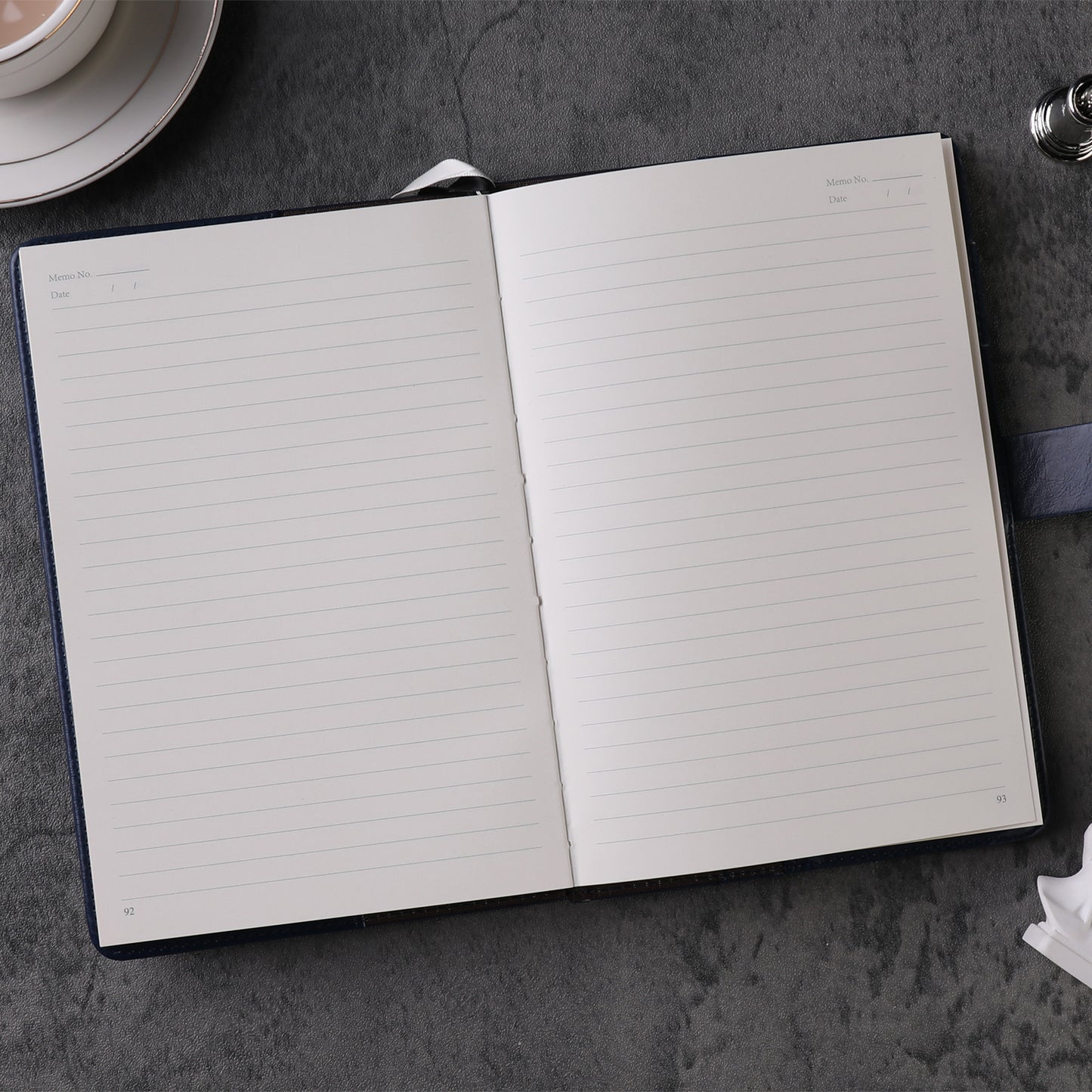 Sun Lock Journal - B6 - Ruled - Blue