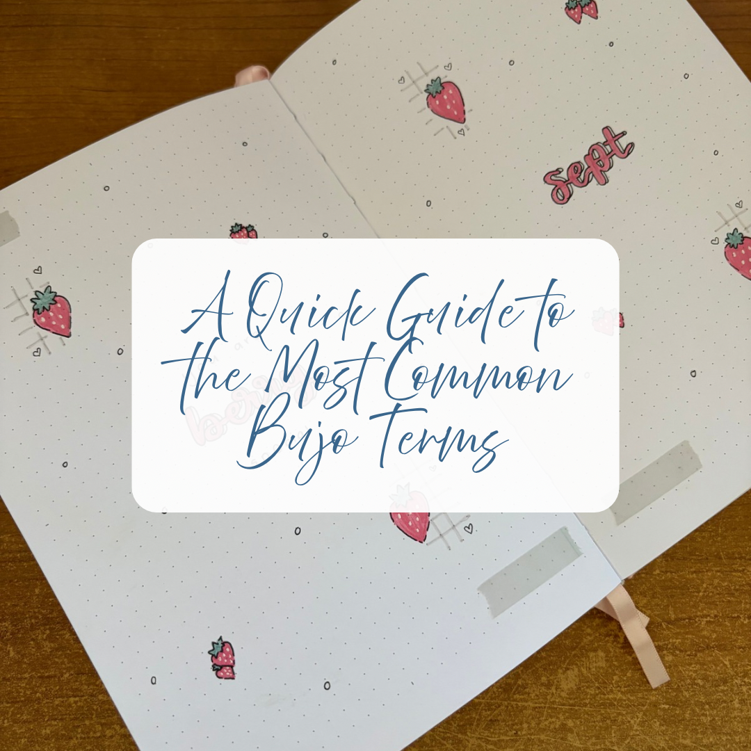 A Quick Guide to the Most Common Bullet Journal Terms
