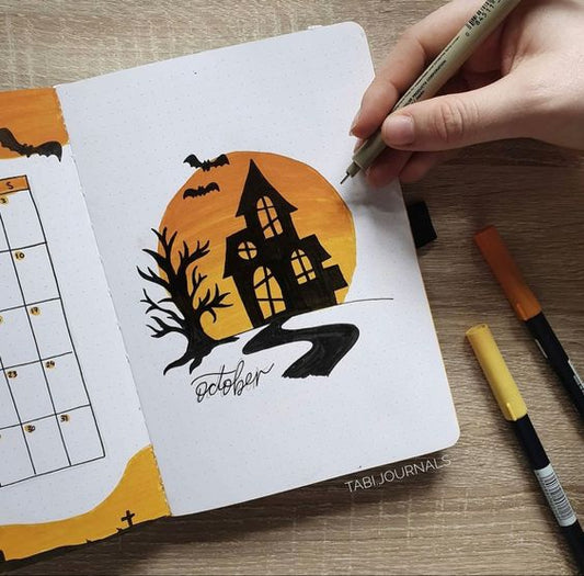 Fun Halloween Bullet Journal Ideas