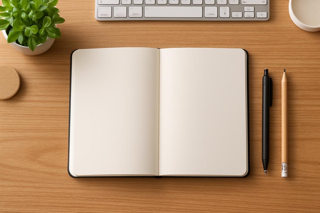 10 Easy Empty Notebook Ideas to Stop Staring at a Blank Page