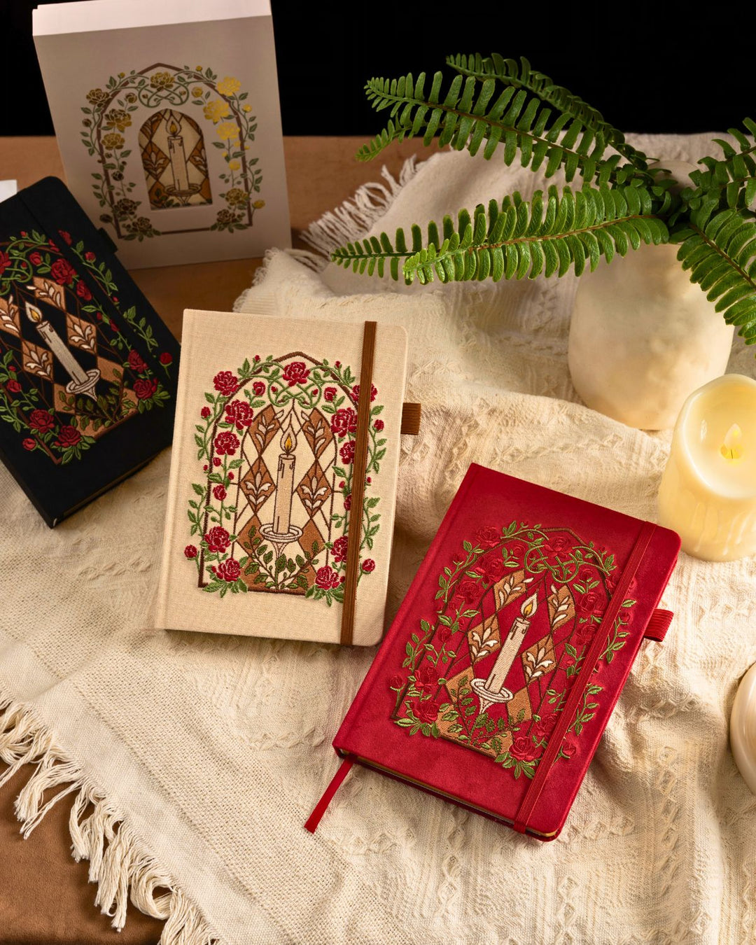 ntroducing Gothic Candle — Our New Embroidered A5 Journal Collection