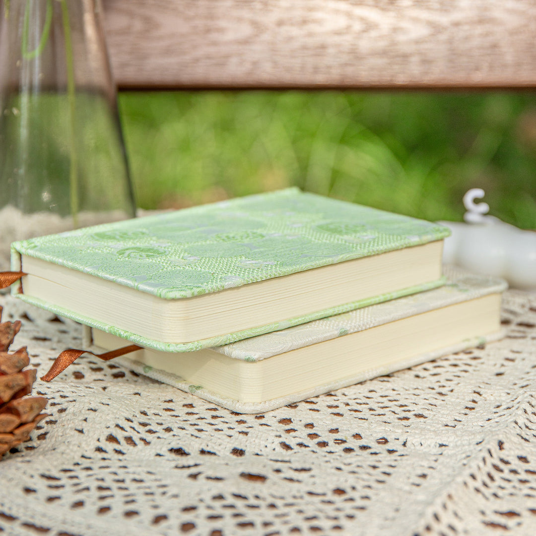 Ice Cream Lace Lined & Blank Notebook - A6