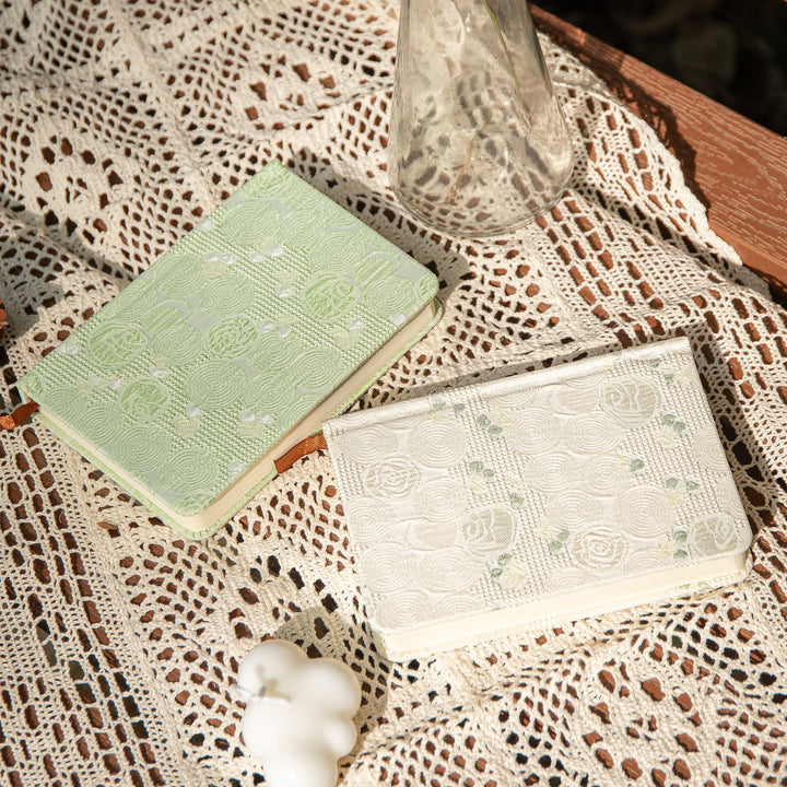 Ice Cream Lace Lined & Blank Notebook - A6