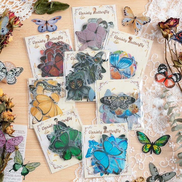 Variety Butterfly Sticker Pack