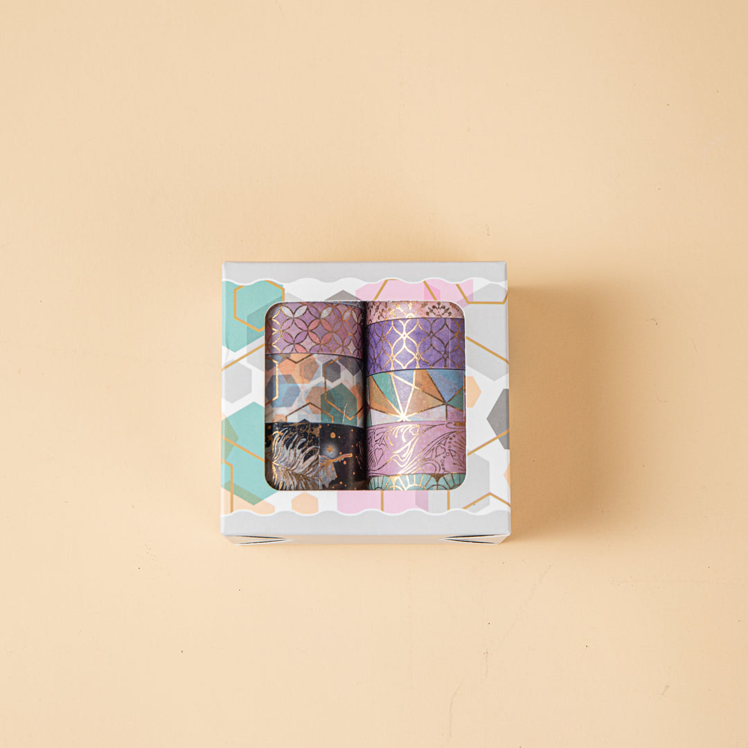 Geometric Aesthetics Washi Tape - Set of 9