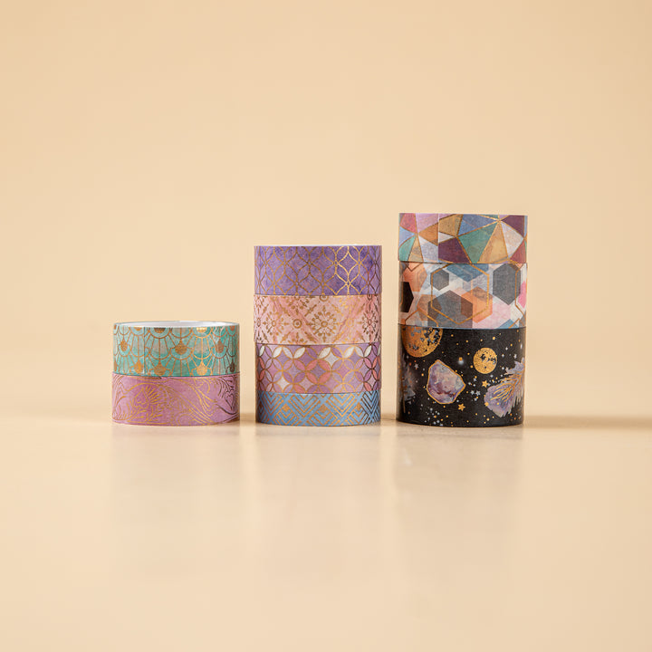Geometric Aesthetics Washi Tape - Set of 9