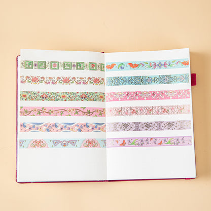 Luxuriant Flowers Washi Tape - Set of 12