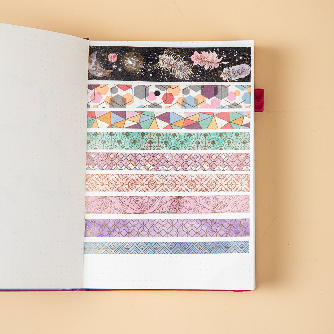 Geometric Aesthetics Washi Tape - Set of 9