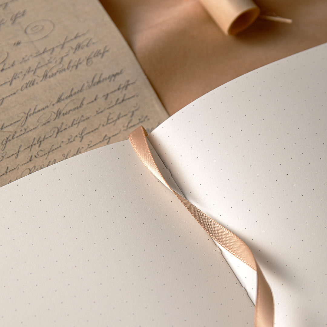 Leather Zodiac Constellation Bullet Journal - A5 - Dotted - Cancer