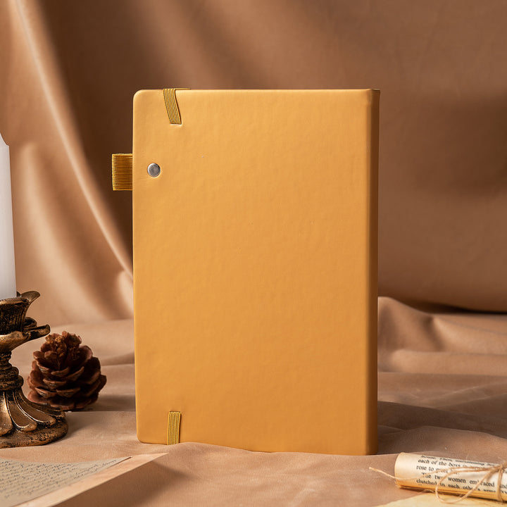 Leather Zodiac Constellation Bullet Journal - A5 - Dotted - Leo
