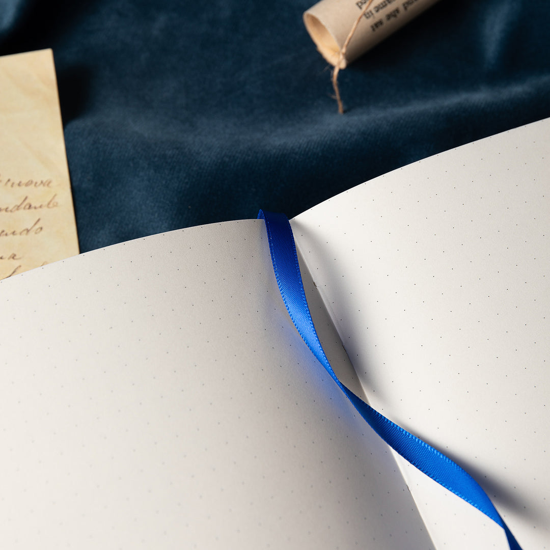 Leather Zodiac Constellation Bullet Journal - A5 - Dotted - Pisces