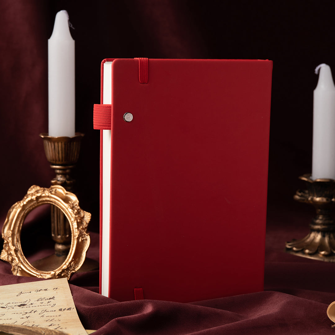 Leather Zodiac Constellation Bullet Journal - A5 - Dotted - Aries