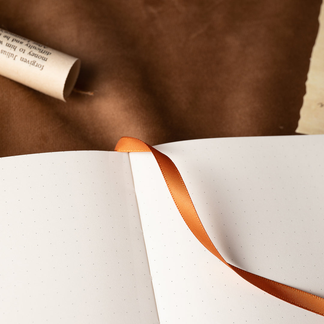 Leather Zodiac Constellation Bullet Journal - A5 - Dotted - Capricorn
