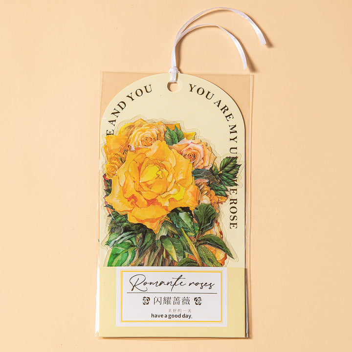 Romantic Roses Stickers - Shine Rose