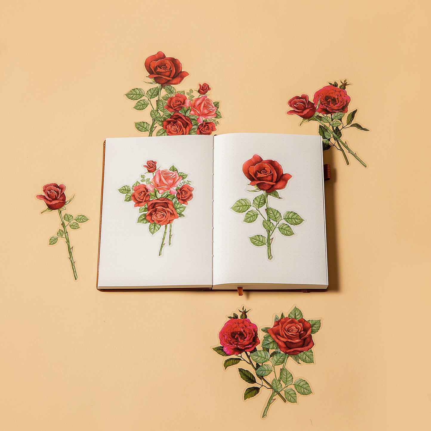 Romantic Roses Stickers - Corolla
