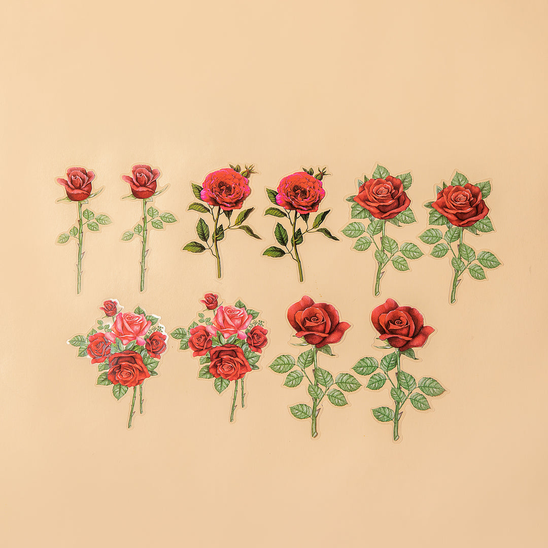 Romantic Roses Stickers - Corolla