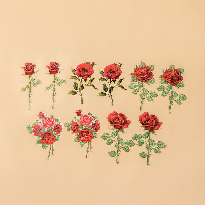 Romantic Roses Stickers - Corolla