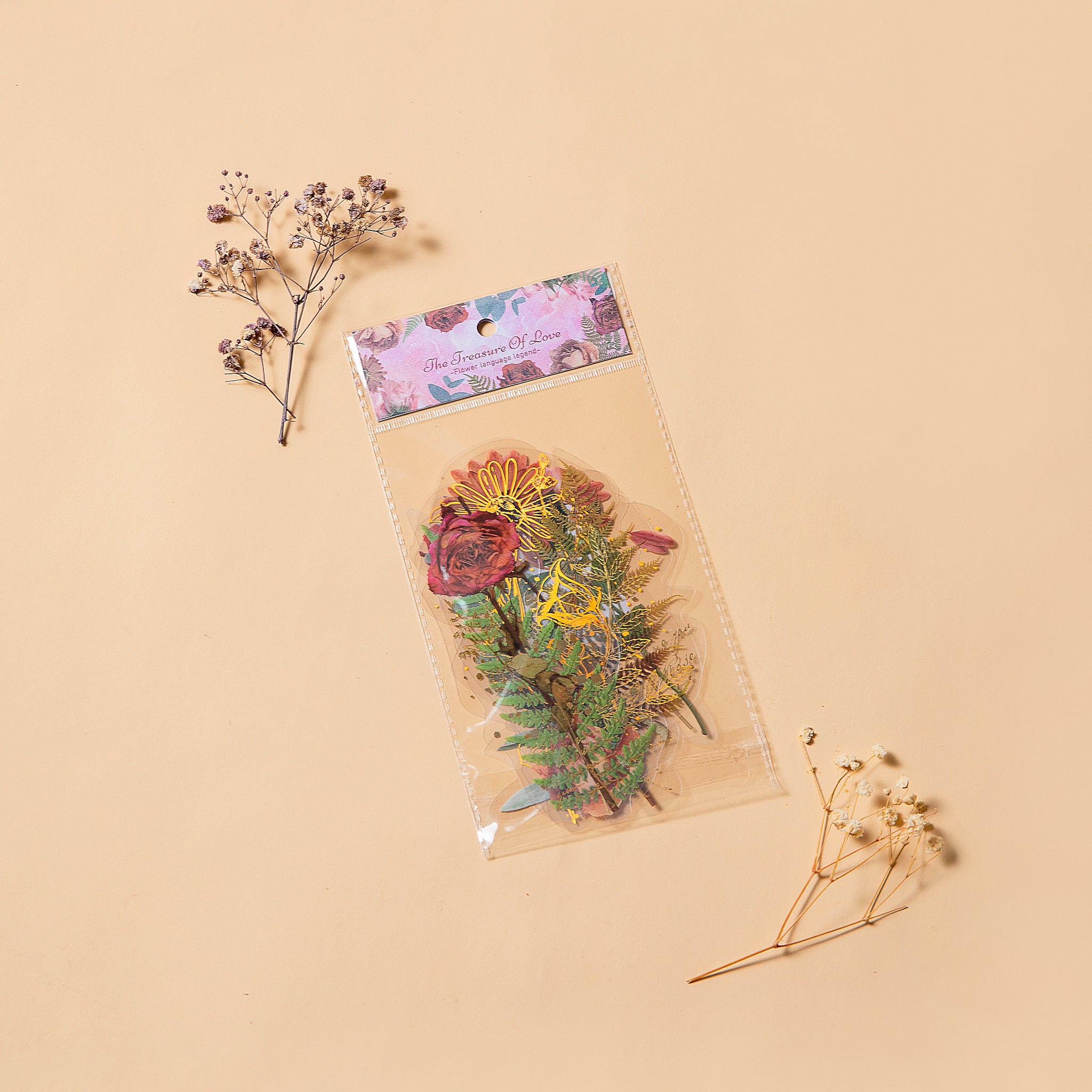 Flower Language Legend Stickers - The Treasure of Love – tiefossi