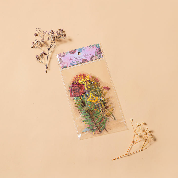 Flower Language Legend Stickers - The Treasure of Love