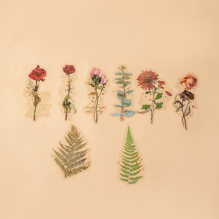 Flower Language Legend Stickers - The Treasure of Love