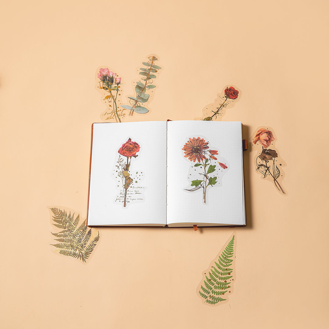 Flower Language Legend Stickers - The Treasure of Love
