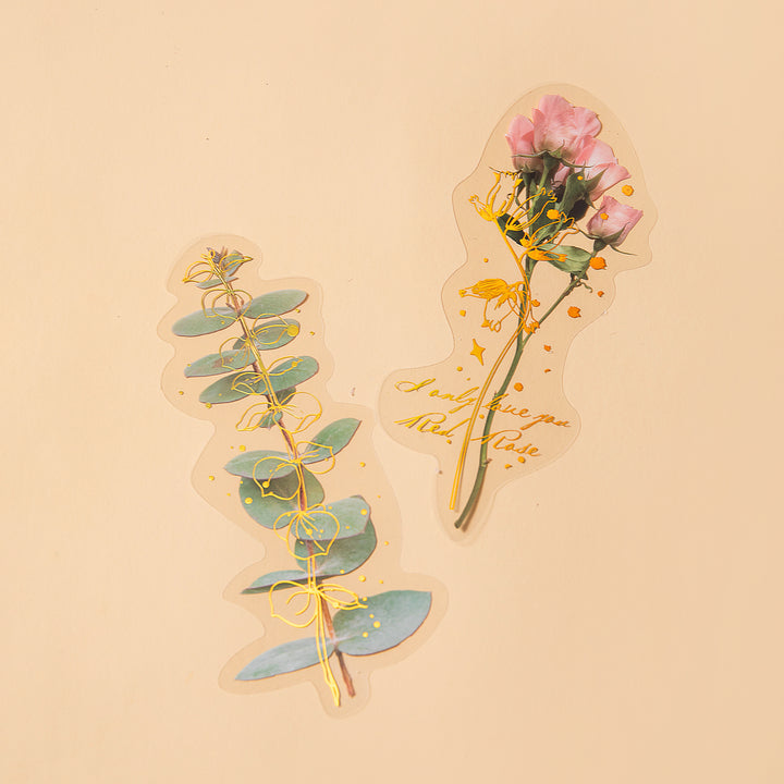 Flower Language Legend Stickers - The Treasure of Love