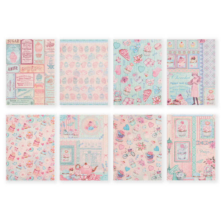Sweetmeats Scrapbook Paper - 24 Sheets
