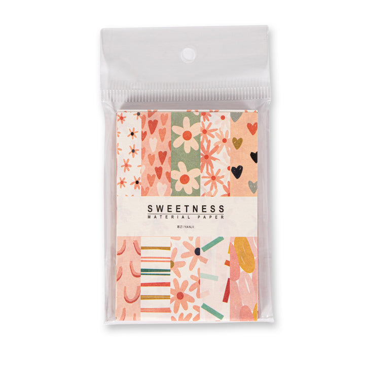 Sweetness Strawberry Coconut Scrapbook Paper - 50 sheets