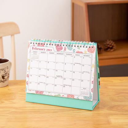 2024 Desk Calendar - Cactus
