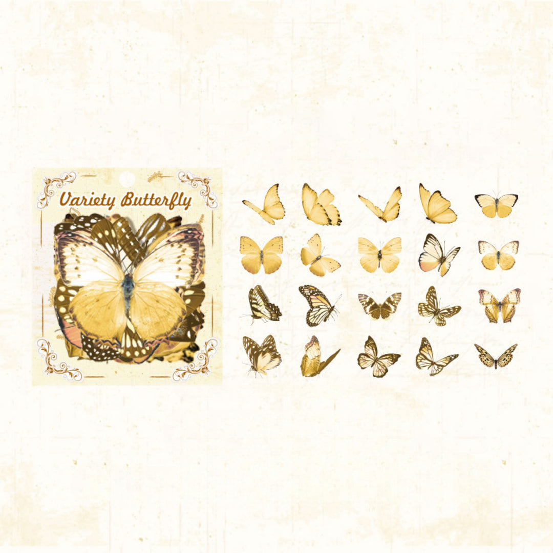 Variety Butterfly Sticker Pack