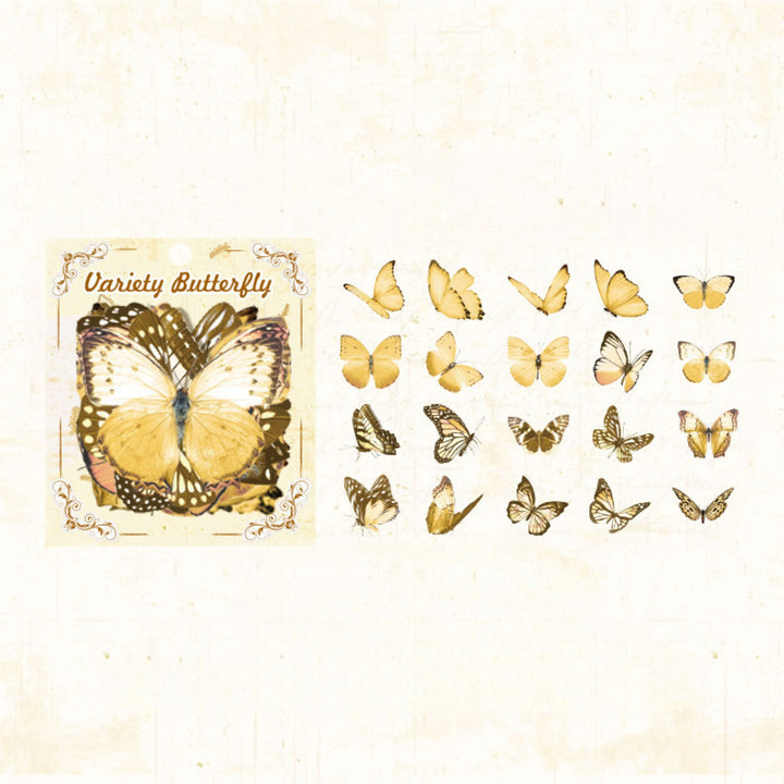 Variety Butterfly Sticker Pack