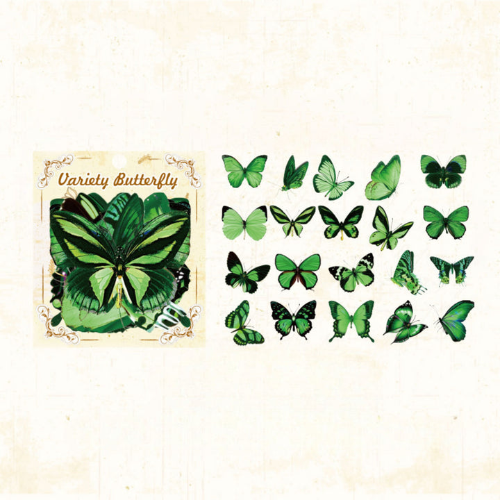 Variety Butterfly Sticker Pack