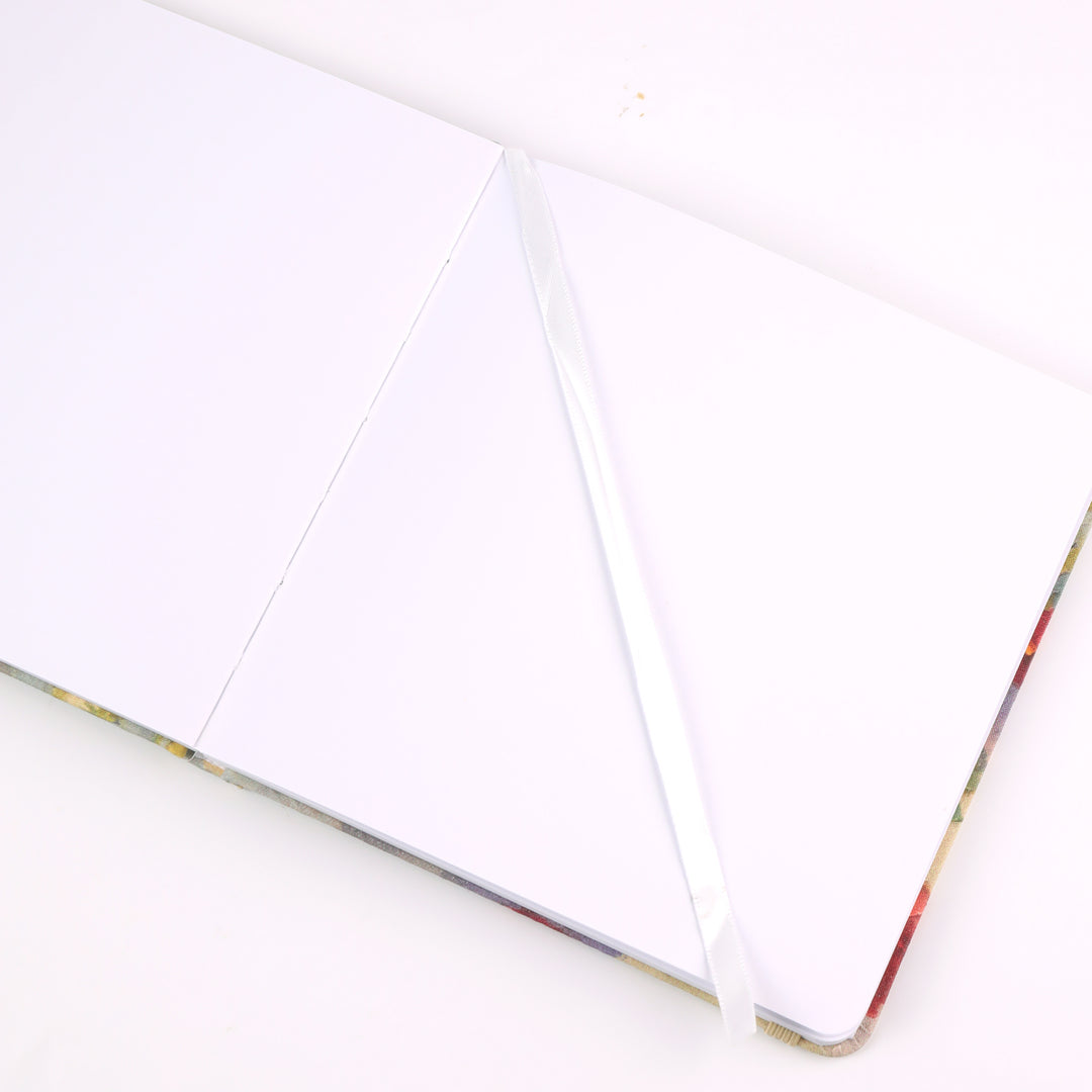 5.7x5.7 Square Sketchbook Blank Notebook - Fruit