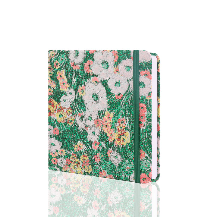 5.7x5.7 Square Sketchbook Blank Notebook - Green