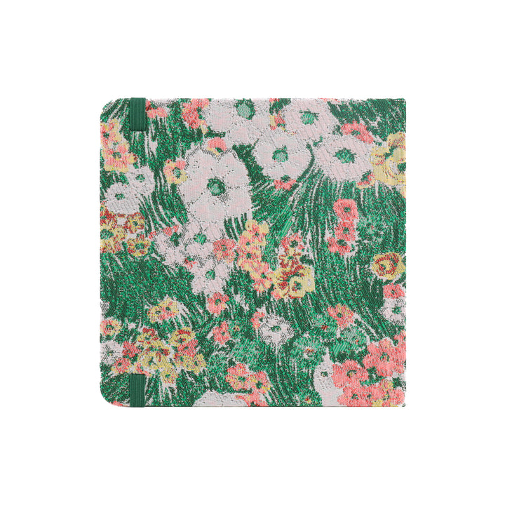 5.7x5.7 Square Sketchbook Blank Notebook - Green