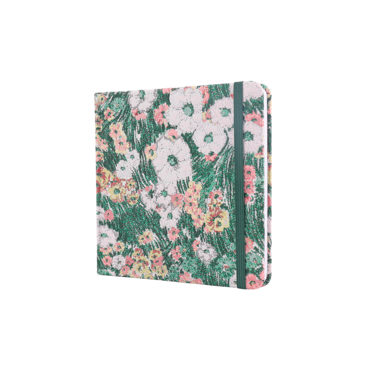 5.7x5.7 Square Sketchbook Blank Notebook - Green
