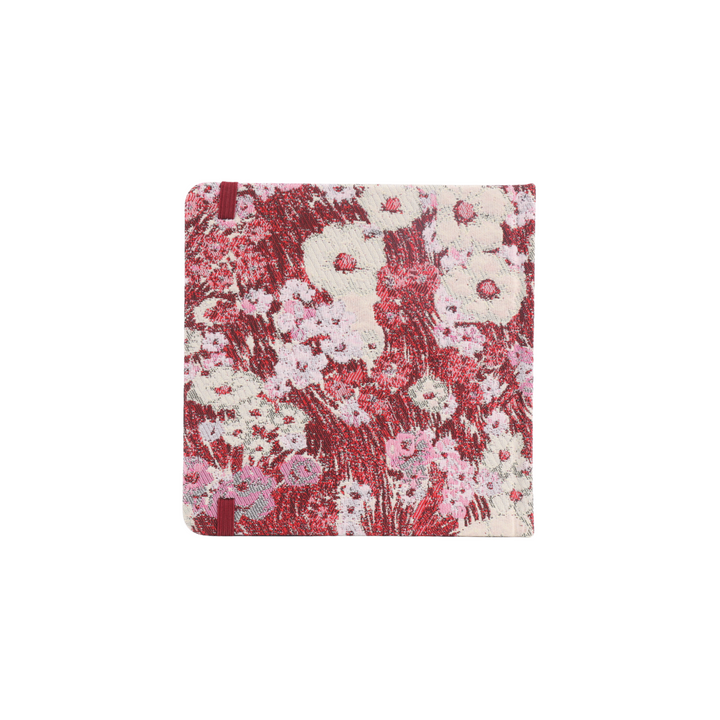 5.7x5.7 Square Sketchbook Blank Notebook - Red