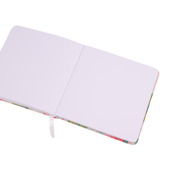 5.7x5.7 Square Sketchbook Blank Notebook - Rose