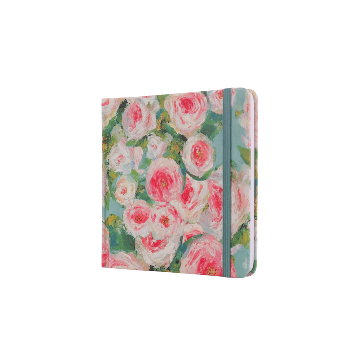 5.7x5.7 Square Sketchbook Blank Notebook - Rose