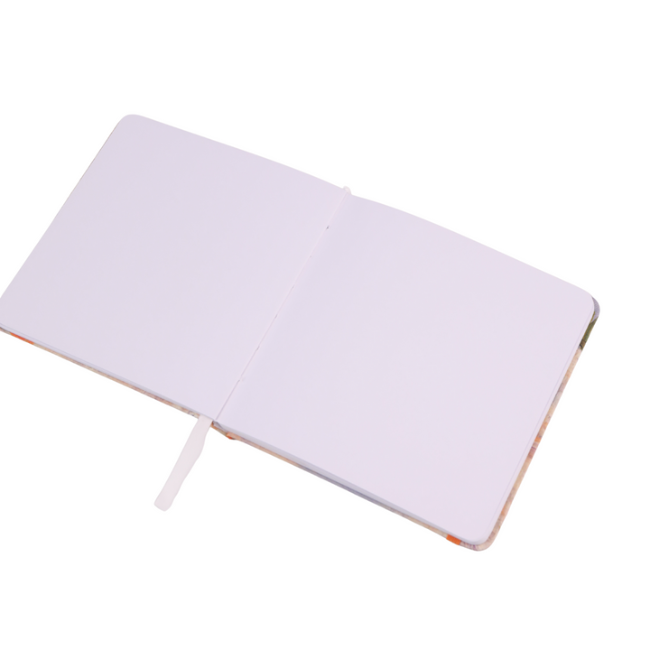 5.7x5.7 Square Sketchbook Blank Notebook - Tulip
